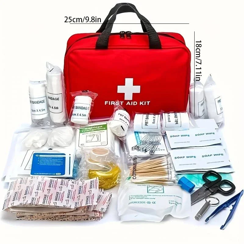 Portable Aid Kit for Home Outdoor more