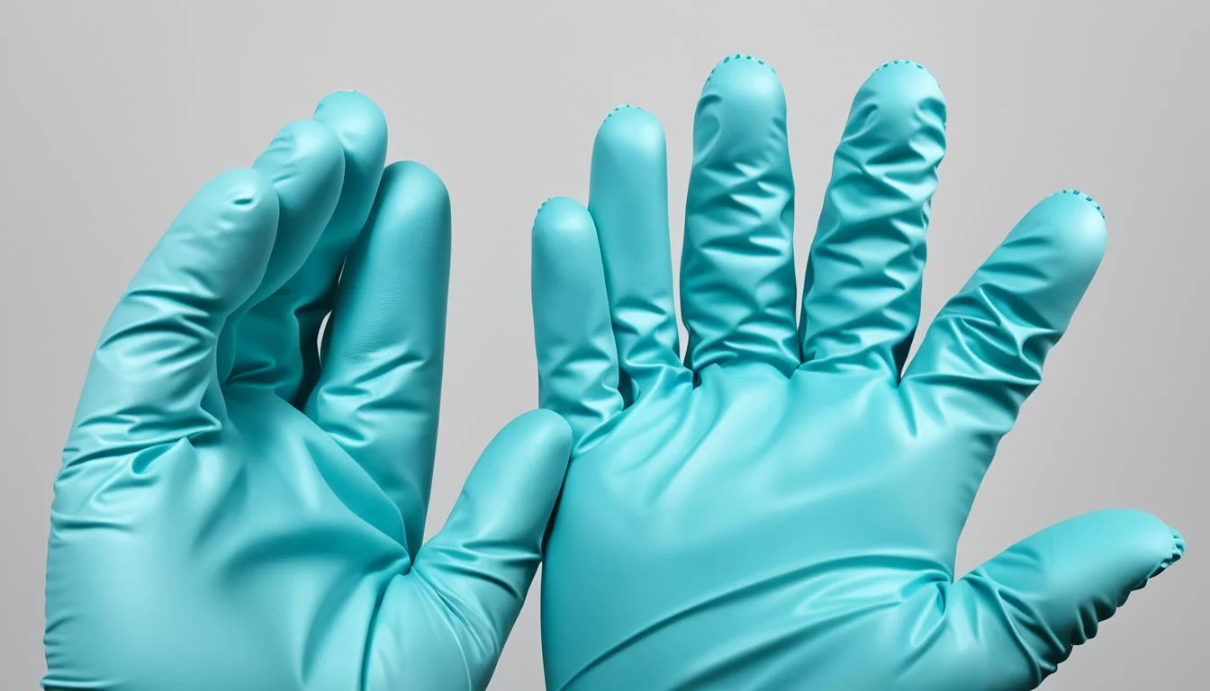 Chemical protective gloves