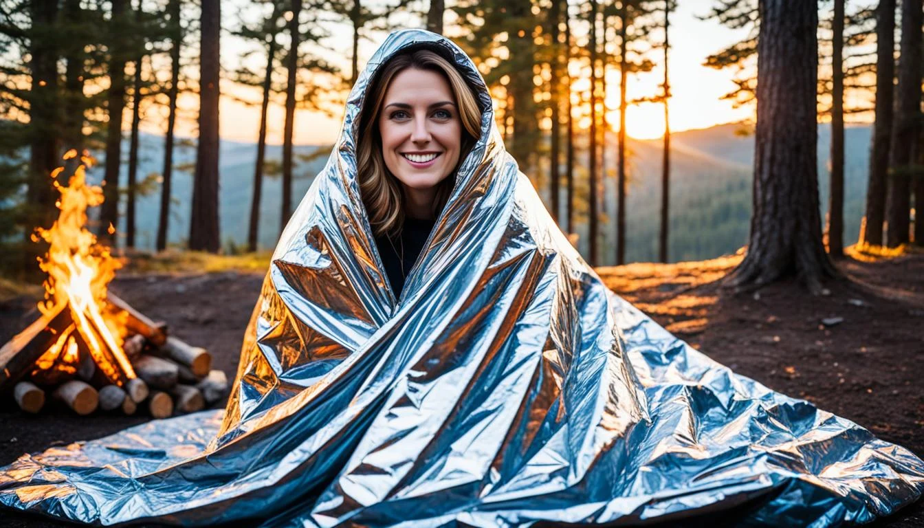 Insulating Foil Blankets for Outdoor Warmth