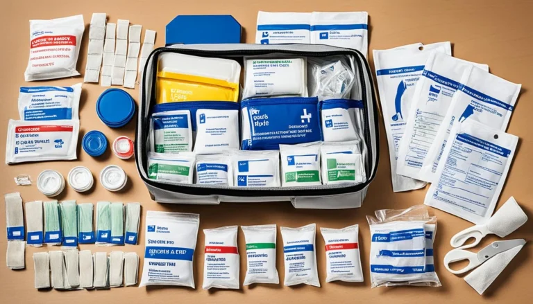 What should be in a first aid kit at work